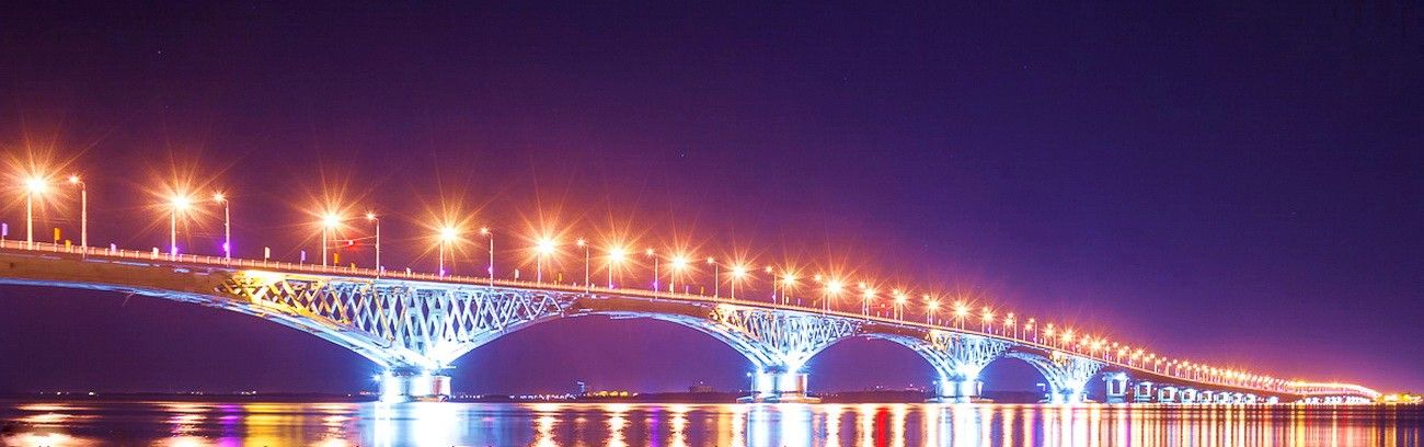 Saratow Engels Brücke