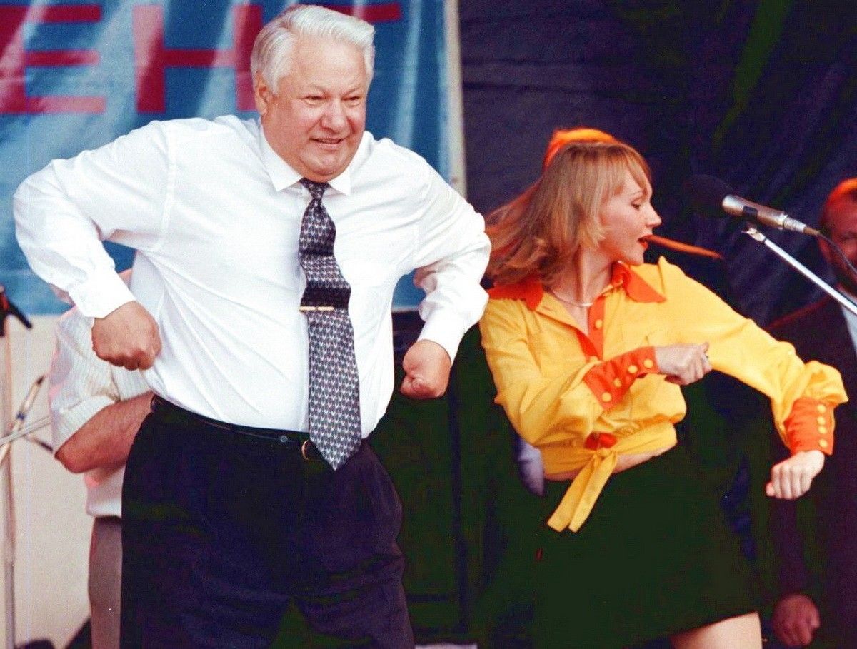 Политдискотека президента России: танцор Борис Ельцин и другие
