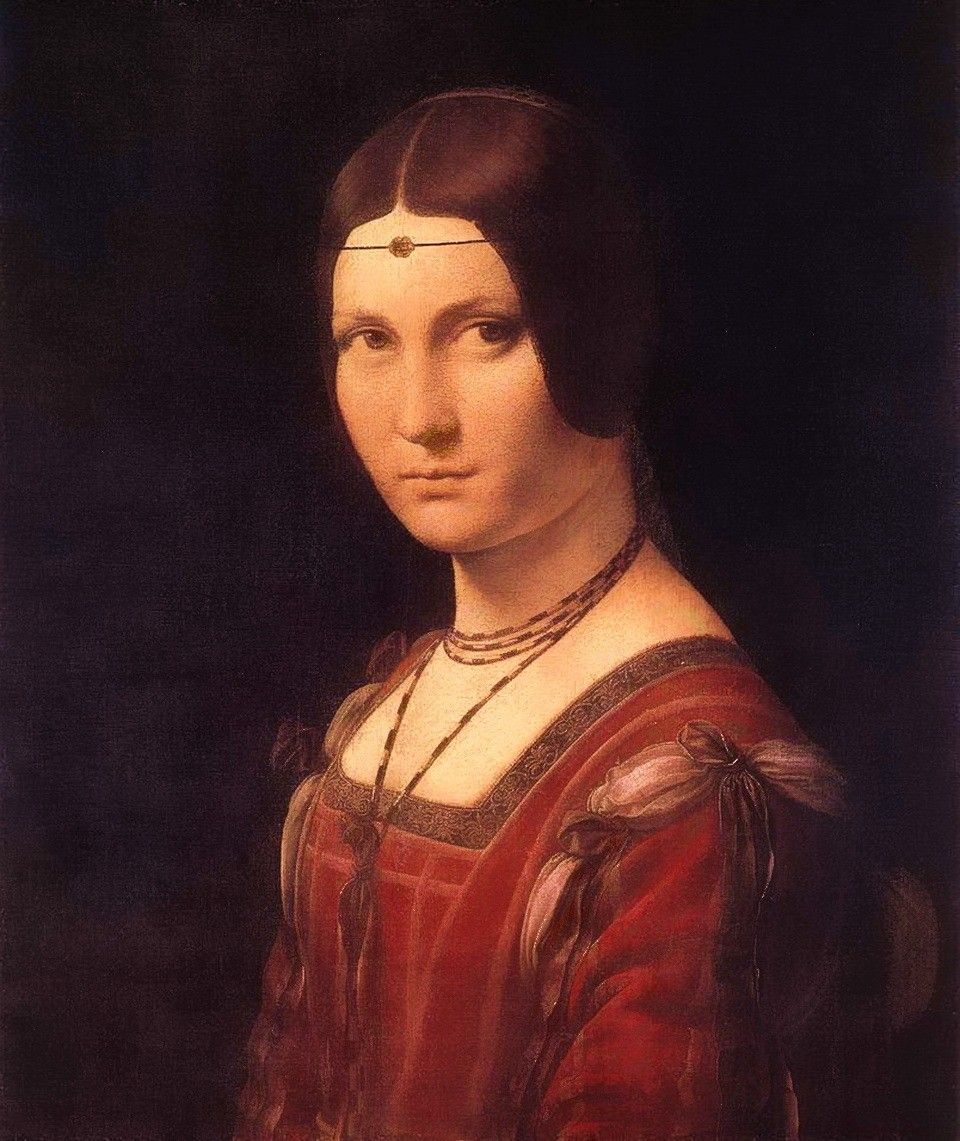 Лукреция Кривелли (Lucrezia Crivelli) — фаворитка герцога миланского Лодовико Сфорца и мать его бастарда Джованни Паоло I Сфорца, маркиза Караваджио, предполагаемая модель портрета кисти Леонардо да Винчи «Прекрасная Ферроньера». Лукреция была фрейлиной супруги герцога, Беатриче д'Эсте, и около 1496 года стала его любовницей. До этого любовницей Лодовико Моро была Чечилия Галлерани (запечатленная Леонардо да Винчи в «Даме с горностаем»)...