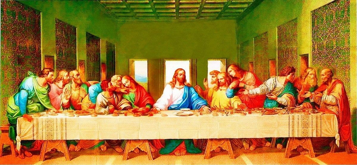 «Тайная вечеря» — монументальная роспись работы Леонардо да Винчи, изображающая сцену последней трапезы Христа со своими учениками. Создана в 1495-1498 годы в доминиканском монастыре Санта-Мария-делле-Грацие в Милане…