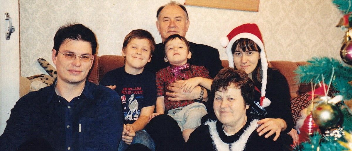 Михаил Титаренко и его семья