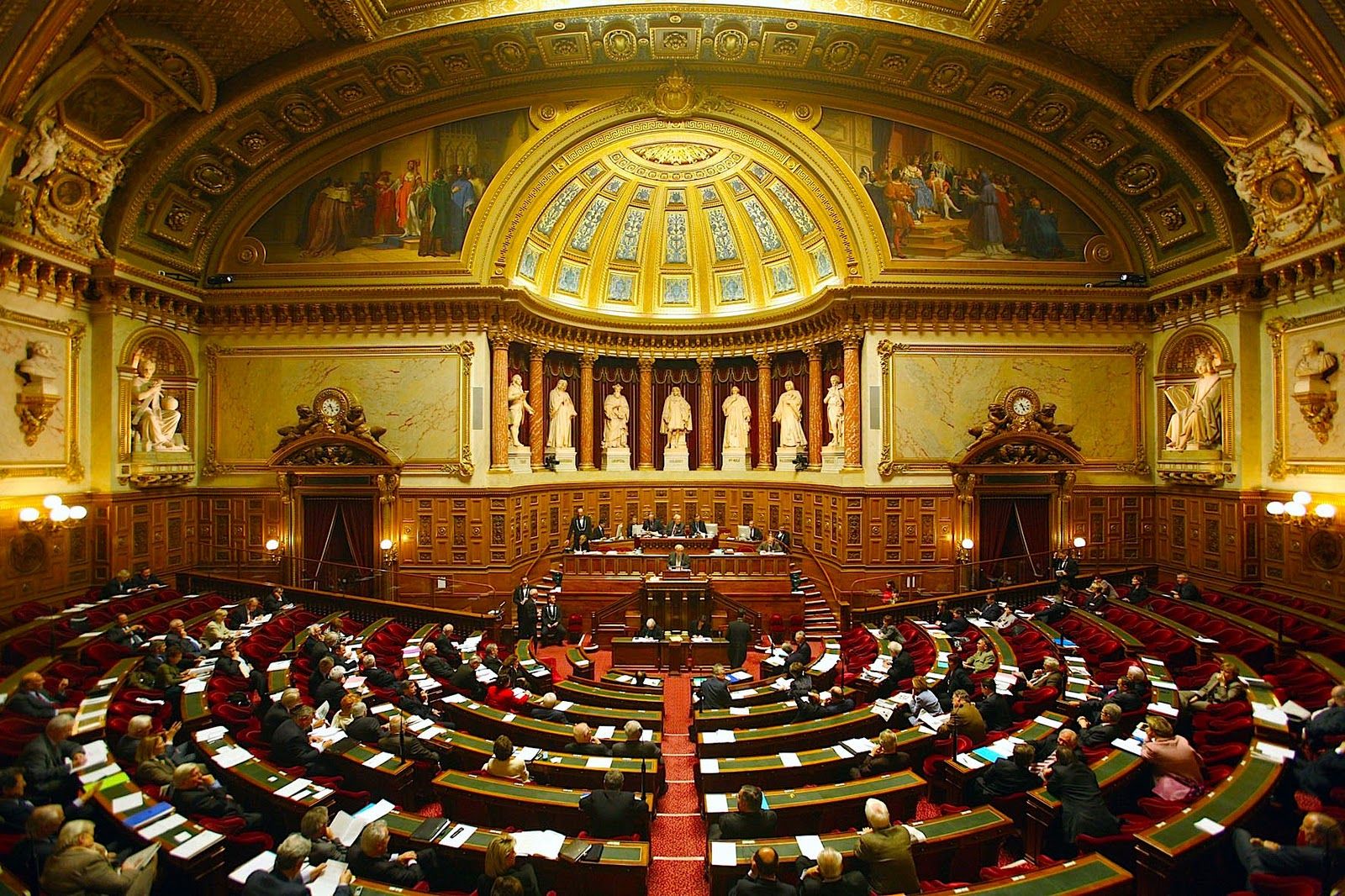 СЕНАТОР: Сенат Французской Республики — Palais du Luxembourg