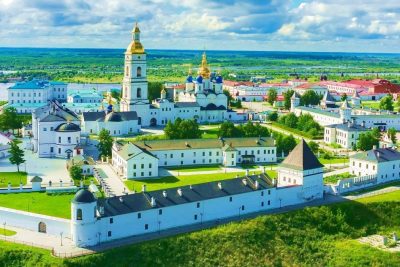 Тобольск — имперская столица Сибири. Панорама Тобольского кремля