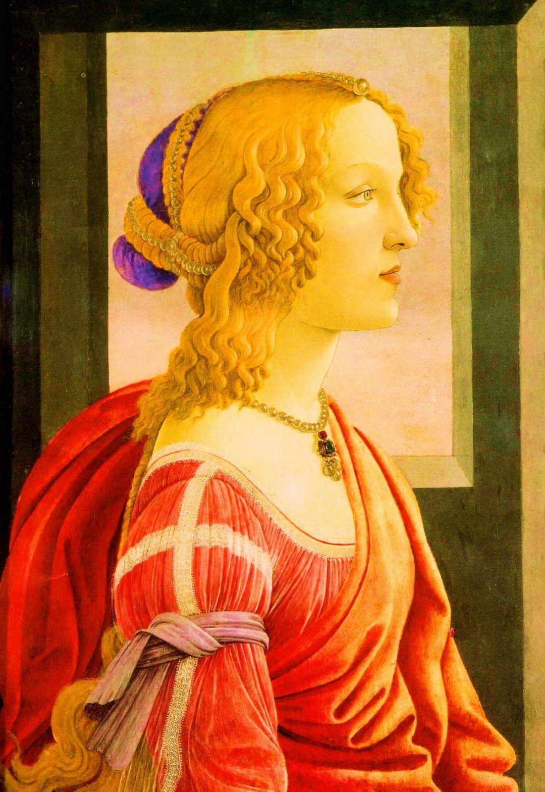 «Портрет молодой женщины» — картина живописца тосканской школы Сандро Боттичелли, написанная в 1476-1480 гг. Авторство Боттичелли предположительно. Картина хранится в Берлинской галерее…
