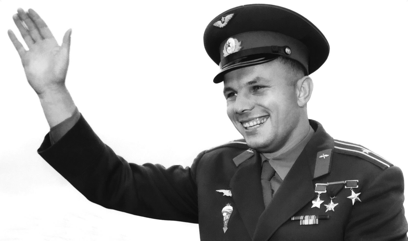 Первый космонавт Земли, советский космонавт Юрий Алексеевич Гагарин